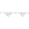 Ekena Millwork Wagon Wheel Architectural Grade PVC Running Trim, 6"H x 5/8"P x 48"L RUNP06X0625X48WAG - alternate 1